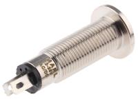 537-501-63 Marl Red Panel Mount Indicator, 12 → 28V, 8.1mm Mounting Hole Size, Solder Tab Termination, IP67