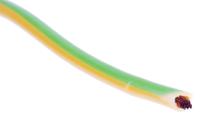 51000 Lapp ÖLFLEX HEAT Series Green/Yellow 1.5 mm² Hook Up Wire, 15 AWG, 30/0.25 mm, 100m, Silicone Insulation,