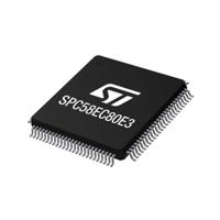spc58ec80e3qmc1x STMicroelectronics SPC58EC80E3QMC1X, 32 bit 32 Bit MCU, SPC58 Microcontroller, 180 MHz, 4MB FLASH, 100-Pin eTQFP