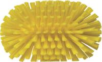 70376 Vikan Hard Bristle Yellow Scrubbing Brush, 40mm bristle length, Polyester bristle material