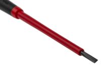 be-8230s Bahco Slotted  Screwdriver, 3.5 x 0.6 mm Tip, 100 mm Blade, VDE/1000V, 203 Overall