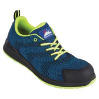 4340nv120 Himalayan 4340 Unisex Blue Non Metallic Toe Capped Safety Trainers, UK 12, EU 47