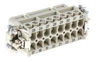 09200162813 HARTING Heavy Duty Power Connector Insert, 16A, Female, Han-A Series, 16 Contacts
