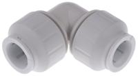 pem0315w John Guest Plastic Pipe Fitting, 90° Push Fit Elbow, 15mm