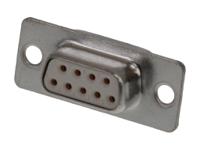 f09s0g2-1727040163 FCT from Molex F 9 Way Panel Mount D-sub Connector Socket, 2.84mm Pitch