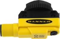 qs18vp6lpq8 Banner Retroreflective Photoelectric Sensor, Barrel Sensor, 3.5 m Detection Range