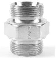 4hmk4s Parker Hydraulic Straight Threaded Adaptor BSPP 1/4 Male to BSPP 1/4-19 Male, 4HMK4S