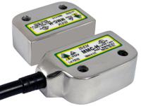 131120 IDEM MMC-H Series Magnetic Non-Contact Safety Switch, 24V dc, 316 Stainless Steel Housing, 2NC, M12