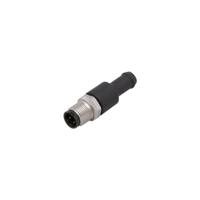 e12315 ifm electronic Industrial Circular Connector, 1 Contacts, Cable, M12 Connector, Plug, Male, IP67, E Series