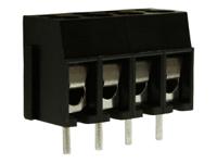 897-0708 RS PRO PCB Terminal Block, 4-Contact, 5mm Pitch, Through Hole Mount, 1-Row, Screw Termination