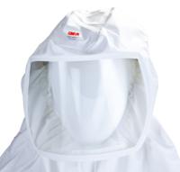 s-533l 3M S-533L White No Polyurethane Protective Hood, Resistant to Dust, Liquid Splash