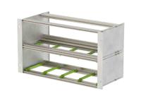 53226860hmt1-bgt-2268012-bn Bopla Interzoll Series 6U Aluminium Subrack, 84HP, 218mm Depth