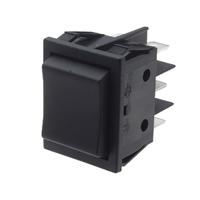 b41j411000000 Molveno DPDT, (On)-Off-(On) Rocker Switch Panel Mount
