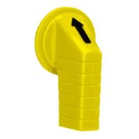 9001y24 Schneider Electric Harmony 9001K Series Selector Switch Head, 30mm Cutout, Yellow Handle