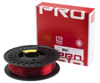 891-9280 RS PRO 1.75mm Translucent Red PET-G 3D Printer Filament, 500g