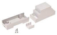 186-2290 RS PRO Modular Enclosure Enclosure Type, 34.4 x 88.8 x 62.8mm, ABS DIN Rail Enclosure