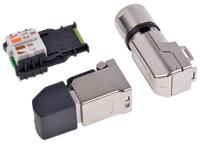 j00026a4003 Telegartner MFP8 Series Male RJ45 Connector, Cable Mount, Cat6a Right Angle 4P4C -Way
