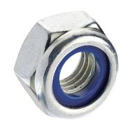 287-4161 RS PRO, Bright Zinc Plated Steel Hex Nut, DIN 985, M18