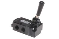 b53003l Parker Lever 3/2 Pneumatic Manual Control Valve B53 Series, G 1/4, 1/4in, III B