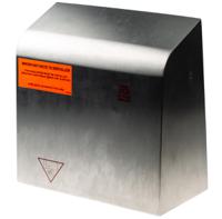 612-0986 RS PRO Automatic Stainless Steel 2kW Hand Dryer, 148mm x 280mm x 270mm