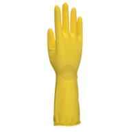 ughg3005y Unigloves UCHG300 Yellow Latex Work Gloves, Size 10, Latex Coating