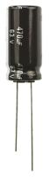 eeueb1j471 Panasonic 470μF Aluminium Electrolytic Capacitor 63V dc, Radial, Through Hole - EEUEB1J471