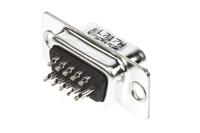 l717hde15p Amphenol Communications Solutions HD 15 Way Panel Mount D-sub Connector Plug, 2.29mm Pitch