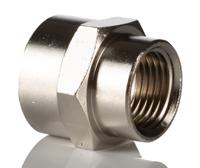 160226848 Norgren 16 Series Straight Fitting, G 3/4 Female to G 1/2 Female, Threaded Connection Style