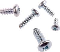 482-7528 RS PRO Bright Zinc Plated Steel Pan Head Thread Forming Screw, N°4 , 6 , 8, 10 x No.4, No.6, No.8, No.10 x 1/4, 3/8,
