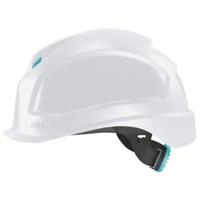 9772043 uvex uvex pheos B-S-WR White Safety Helmet, AdjustableVentilated