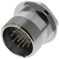 5010620200009159 Lapp, R 12 Pole Din Plug, 7.5A, 1.5 kV IP65, Screw Lock, Male, Through Hole