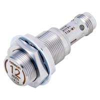 e2ew-x12b218-m1 Omron Inductive Threaded Barrel Proximity Sensor, M18, 12 mm Detection, PNP NO, 10 → 30 V dc