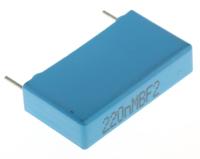phe840md6220md13r06l2 KEMET PHE840 Metallised Polypropylene Film Capacitor, 275V ac, ±20%, 220nF, Through Hole