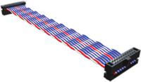 fftp-08-d-1800-01-n Samtec FFTP Series Ribbon Cable Assembly, 1.27mm Pitch, Tiger Eye IDC to Tiger Eye IDC