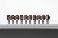 c01251018 Norgren Pneufit C Series Straight Threaded Adaptor, Push In 10 mm to R 1/8, Threaded-to-Tube Connection Style, C0125