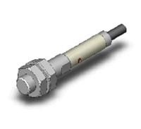 e2fm-x1r5d1-2m Omron Inductive Threaded Barrel Proximity Sensor, M8, 1.5 mm Detection, 2-Wire NO, 12 → 24 V dc