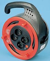0-909-71 Legrand 15m 1 Socket Type E - French Cable Reel Semi-enclosed Reel, 230 V