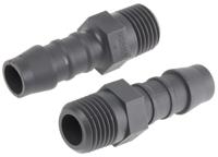 795-174 RS PRO Hose Connector, Straight Hose Tail Adaptor, BSP 1/4in 10mm ID