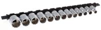 487-167 RS PRO 13-Piece Metric 3/8 in Standard Socket Set , 12 point
