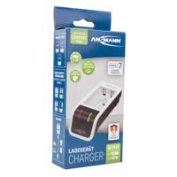 1001-0091 Ansmann Comfort Mini Battery Charger For NiMH AA, AAA 2 Cell 1.2V 400mA