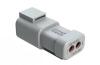 atp04-2p-ec01 Amphenol Industrial, ATP Cable connector Plug 2 Way, Crimp Termination ATP04-2P-EC01
