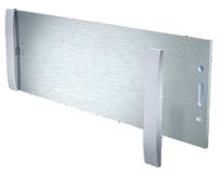 m5700608 METCASE Transparent Aluminium Front Panel, 65mm H, 2mm W, 200mm L, for Use with Mettec Case