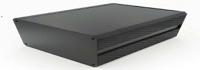 188-1257 RS PRO Black Extruded Aluminium Heat Sink Case, IP40, Black Lid, 400 x 200 x 41mm