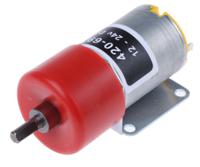 420-693 RS PRO Brushed Geared DC Geared Motor, 1.3 W, 12 V dc, 12 Ncm, 27 rpm, 4mm Shaft Diameter