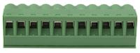 1757103 Phoenix Contact, 5.08mm Pitch, MSTB 2.5/11-ST-5.08, 11 Way, Pluggable Terminal Block, Plug, Cable Mount, Screw