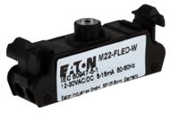 180795-m22-fled-w Eaton RMQ Titan M22 Series Light Block, 30V ac/dc, White Light