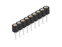 1-2444090-0 TE Connectivity 2.54mm Pitch 9 Way Through Hole IC Socket