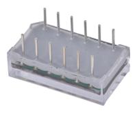 hcms-2903 HCMS-2903 Broadcom 4 Digit Dot Matrix LED Display, 7 x 5 Dot Matrix Green 0.11 mcd 3.7mm