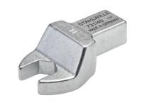 58214014 STAHLWILLE 731/40 Series Open Ended Insert Insertion Wrench, 14 mm, 14 x 18mm Insert, Chrome Plated Finish