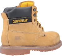 p724627 CAT P724627 Brown Steel Toe Capped Unisex Safety Boots, UK 8, EU 42